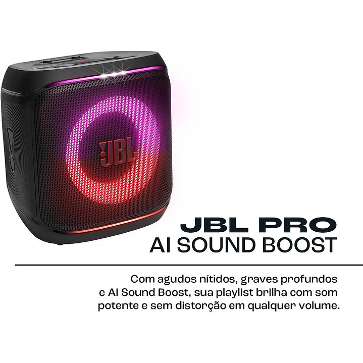 JBL Partybox Encore Essential 2 com Microfone 4