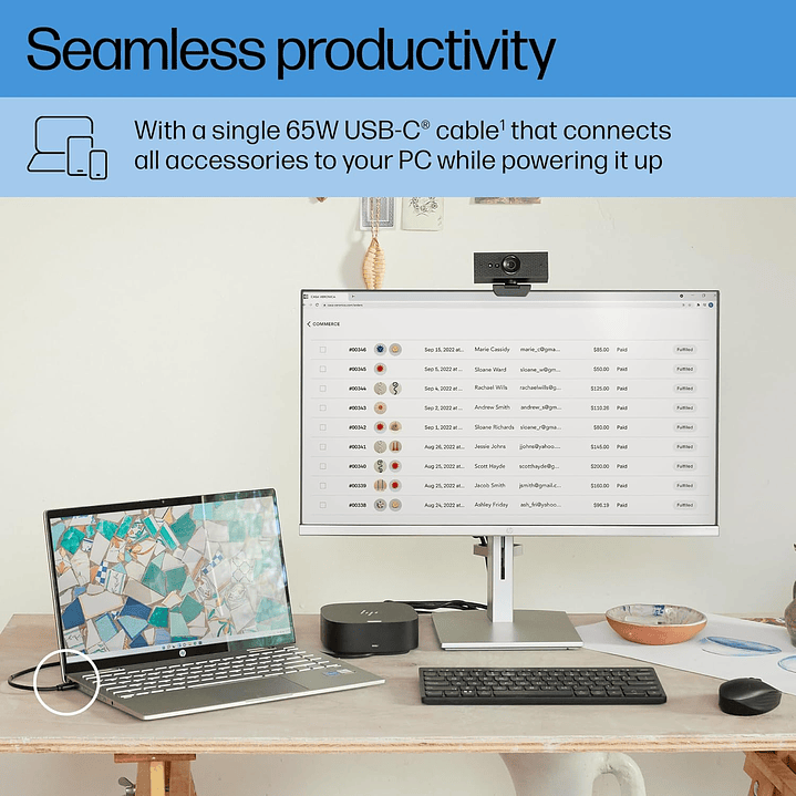 HP G5 USB-C Docking Station 2