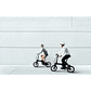 Xiaomi Mi Smart Folding Electric Bike Black - Thumbnail 4