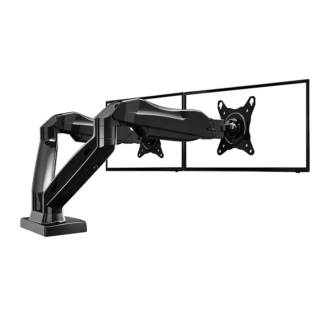 North Bayou - Dual Arm Mount For 17″- 27″ Monitors (F160) 2