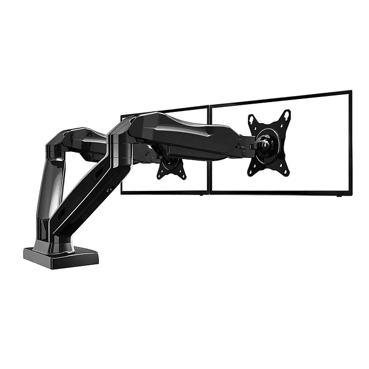 North Bayou - Dual Arm Mount For 17″- 27″ Monitors (F160) 2