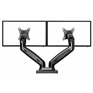 North Bayou - Dual Arm Mount For 17″- 27″ Monitors (F160)