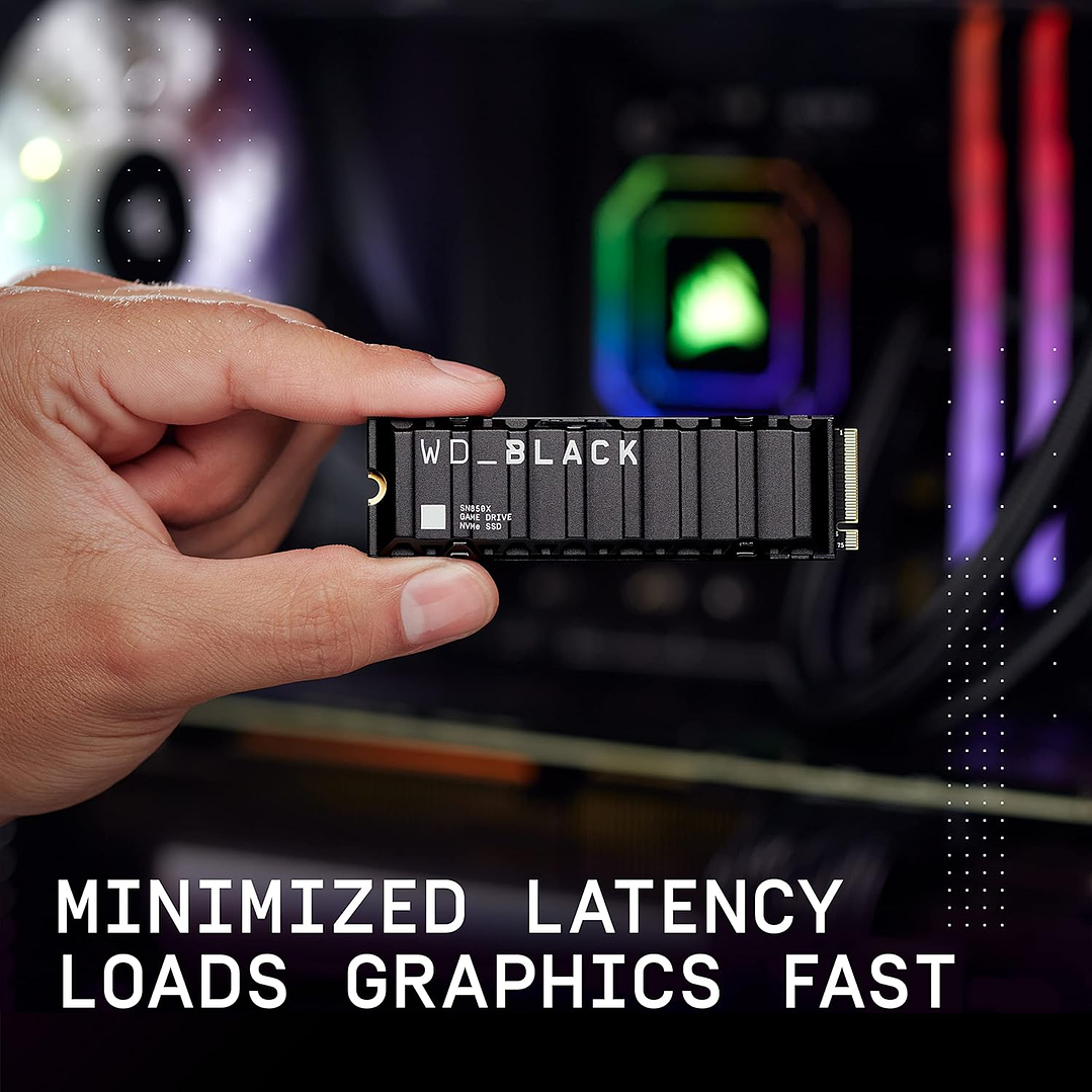 WD_BLACK SN850X 2TB NVMe SSD Heatsink (PC/PS5) 6