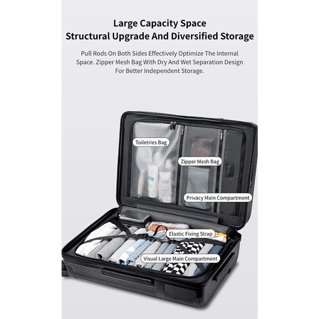  Arctic Hunter 3-Piece Luggage Set - 20