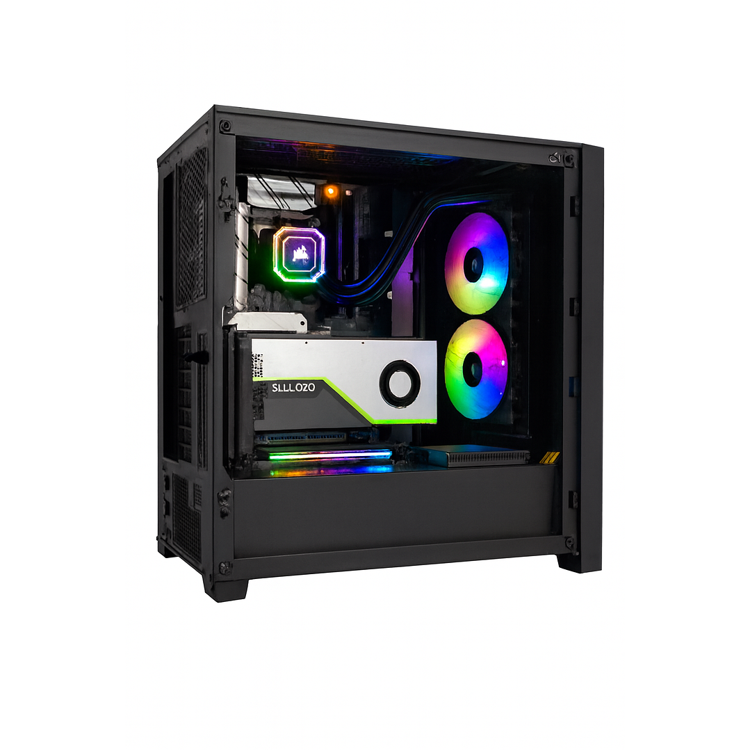 Workstation Profissional (Intel i9-11900K – Quadro RTX 4000 8GB – SSD NVMe 512GB + 2TB SSHD – RAM 32GB – WaterCooling – Fonte 850W – Caixa Corsair 4000D) 1