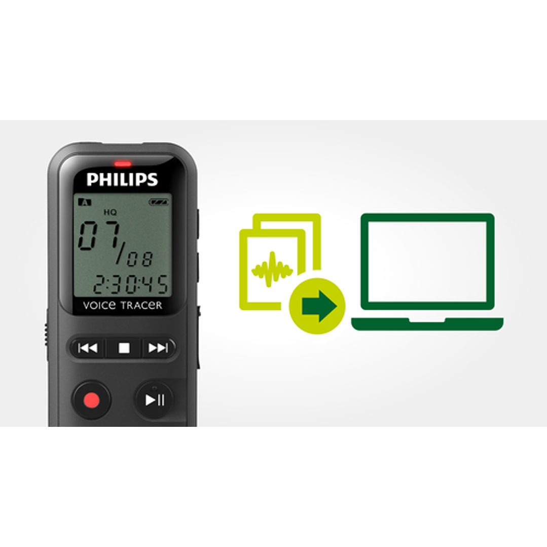 Philips VoiceTracer - Gravador Digital 5