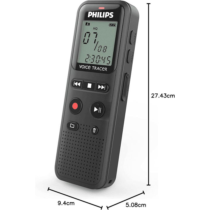 Philips VoiceTracer - Gravador Digital 7
