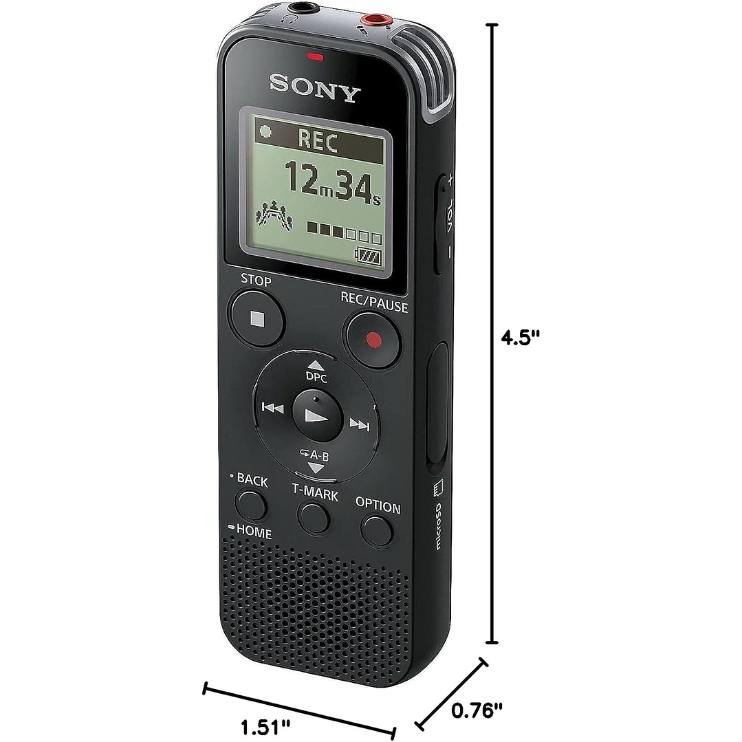 Sony ICD-PX470 Stereo Digital Voice Recorder 8