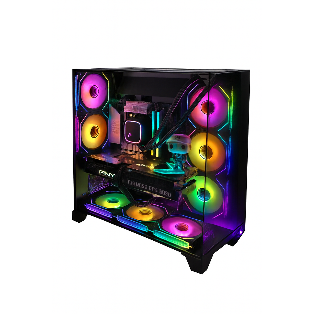 HIGH END GAMING PC (Intel Core Ultra 7 265K – RTX 5080 16GB – 1TB NVMe SSD – RAM 32GB DDR5 – AIO 360mm – Fonte 1000W Gold – Case Gamemax Infinity Pro ARGB) ✅✨ 1