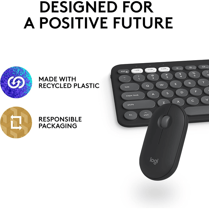 Logitech Pebble 2 Combo 10