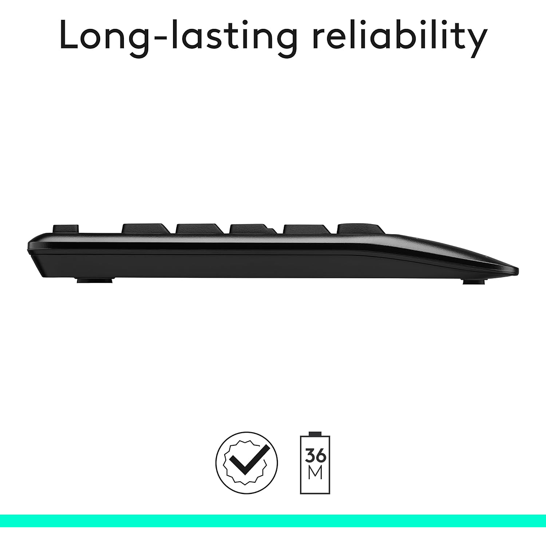 Logitech Wireless Teclado e Mouse MK345 5