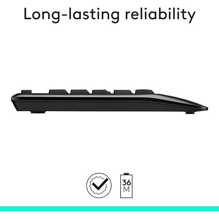 Logitech Wireless Teclado e Mouse MK345 5