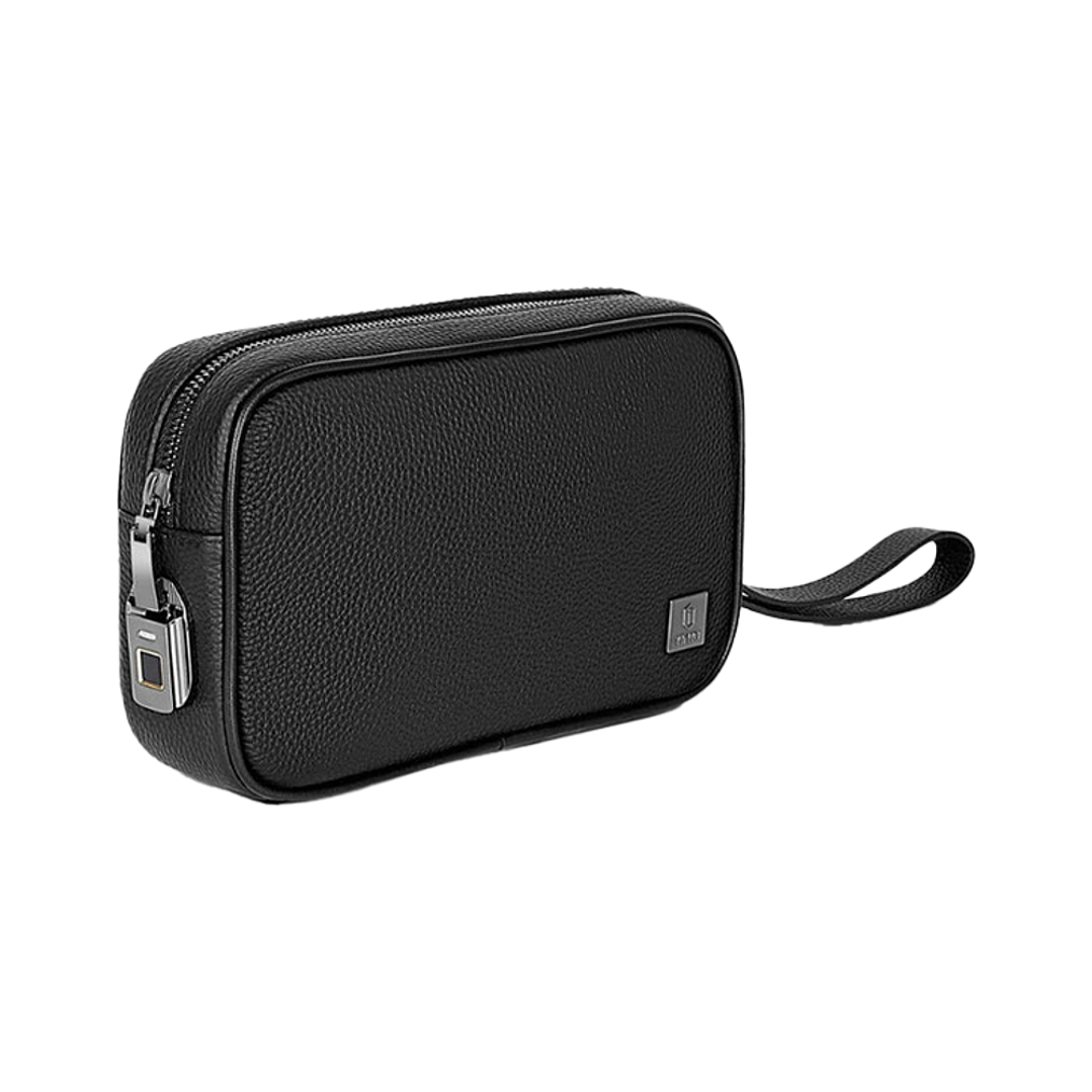 WiWU Master Genuine Leather Fingerprint Lock Pouch 1