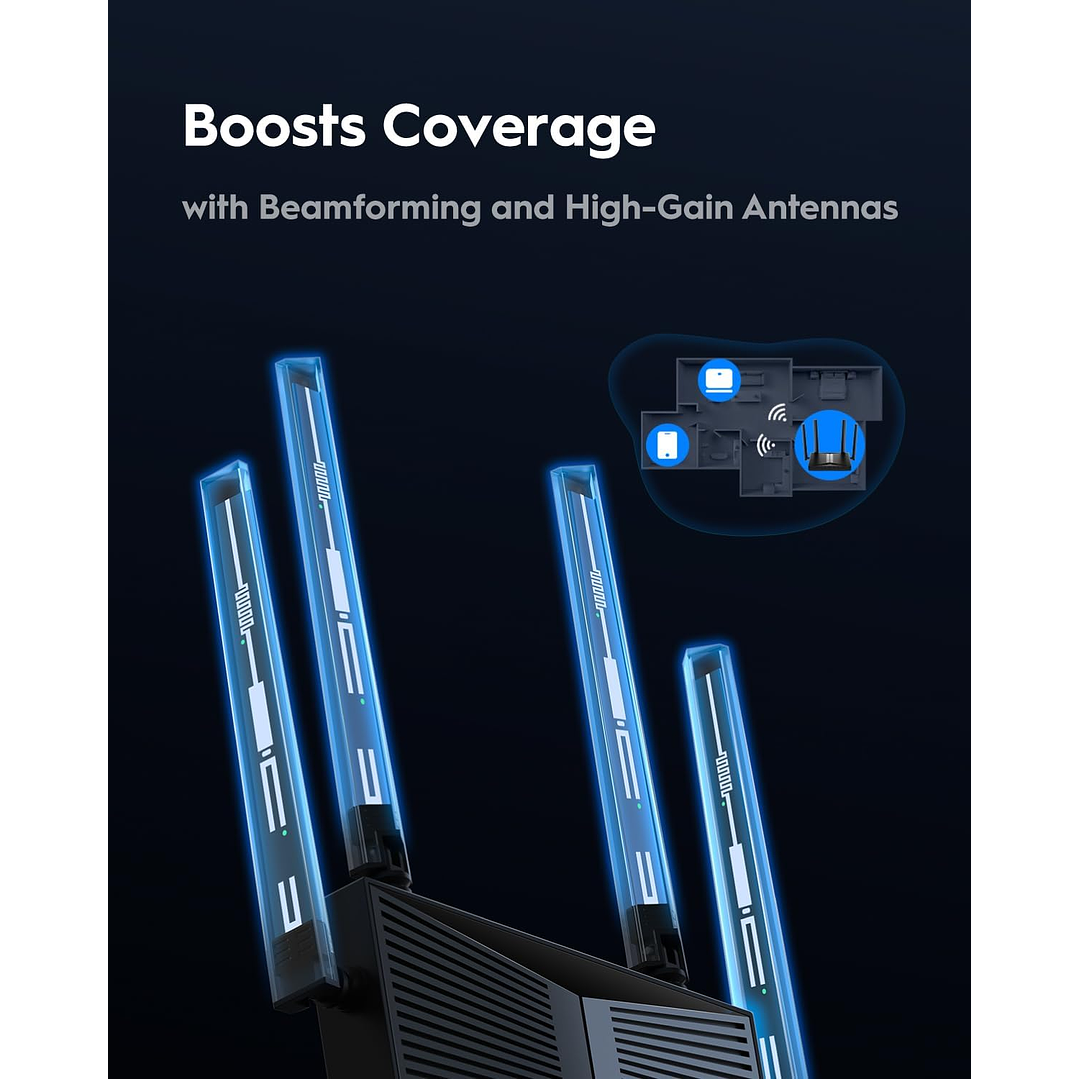 Cudy Dual Band BE3600 Wi-Fi 7 Router (WR3600) 6
