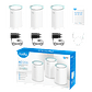 Cudy M1300 3-Pack AC1200 Sistema Wi-Fi Mesh  - Thumbnail 8