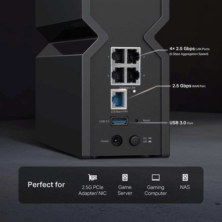 TP-Link Router Tri-Band Wi-Fi 7 BE9300 (Archer BE550) 2