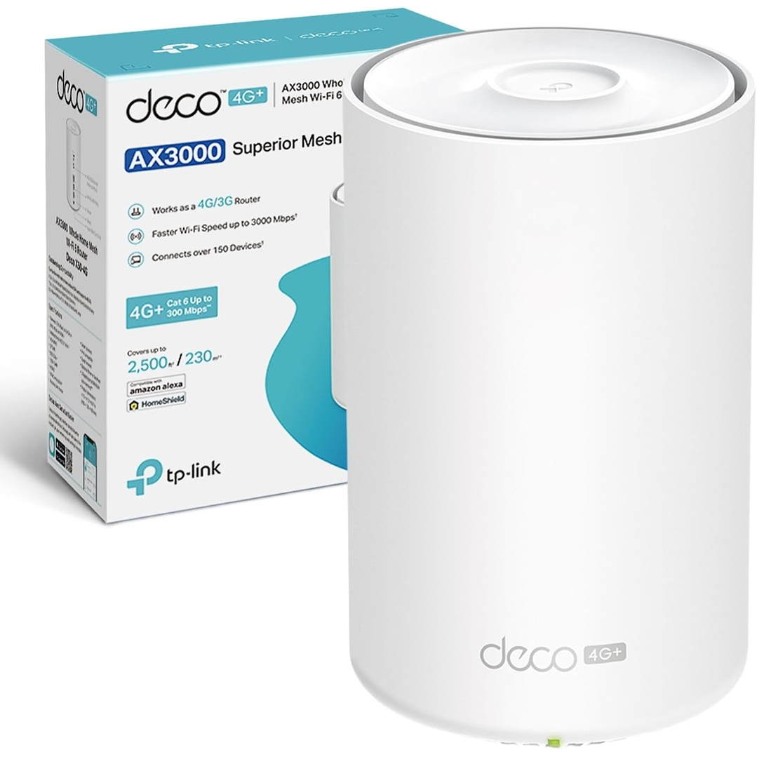 TP-LINK Sistema Mesh Deco X50-4G Wi-Fi 6 Gigabit Dual-Band AX3000 9