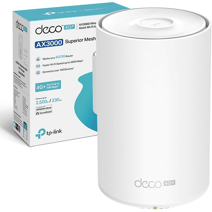 TP-LINK Sistema Mesh Deco X50-4G Wi-Fi 6 Gigabit Dual-Band AX3000 9