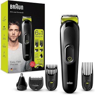 Braun All-in-One Series 3 6 em 1 Aparador Facial e Corporal 