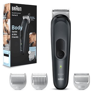 Braun Body Groomer BG3340 6 em 1 Aparador Facial e Corporal 