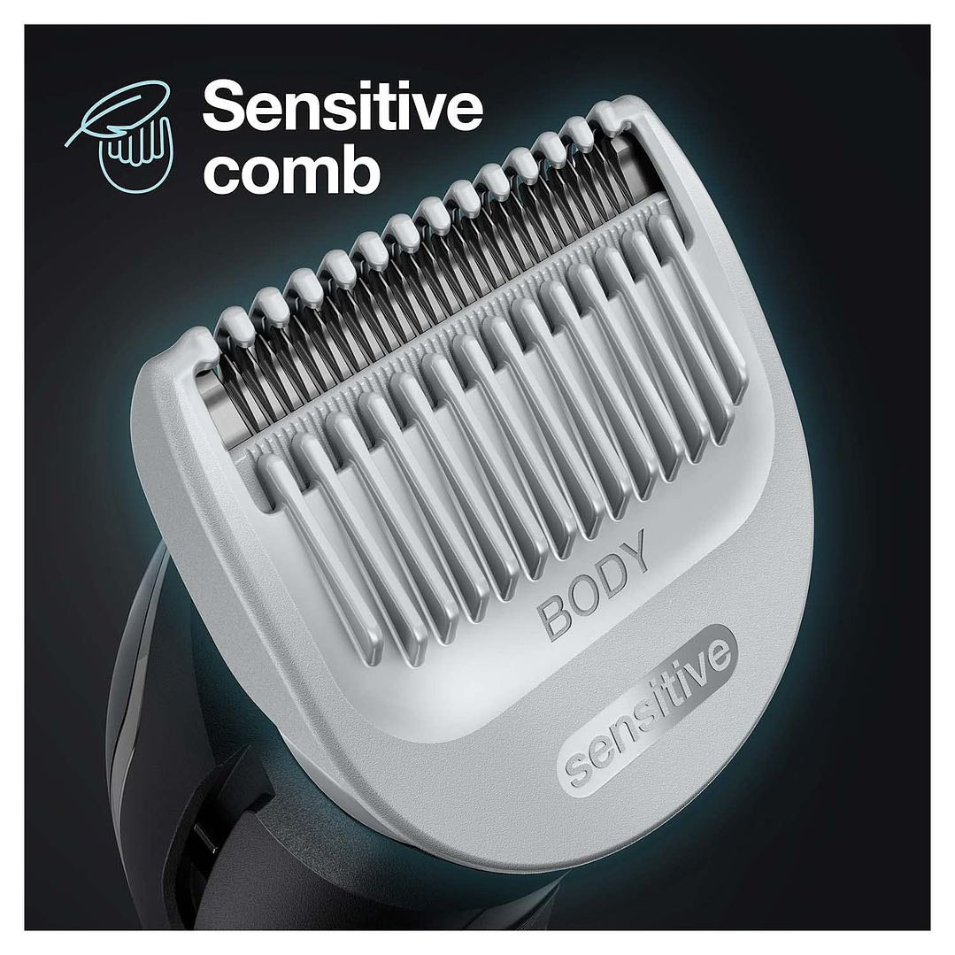 Braun Body Groomer BG3340 6 em 1 Aparador Facial e Corporal  4