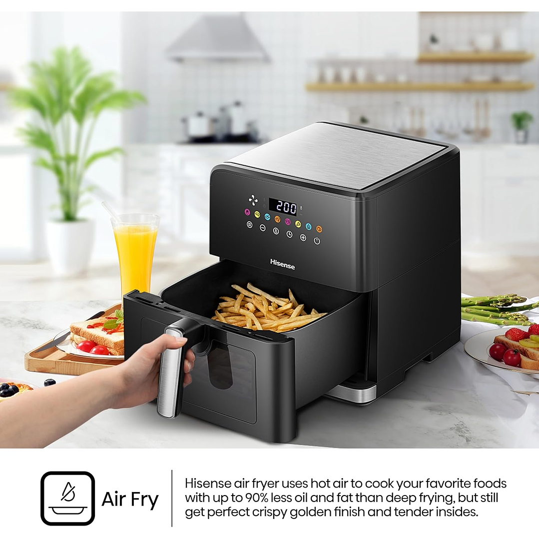 Hisense H09AFBKS4S | 8L Air Fryer 7