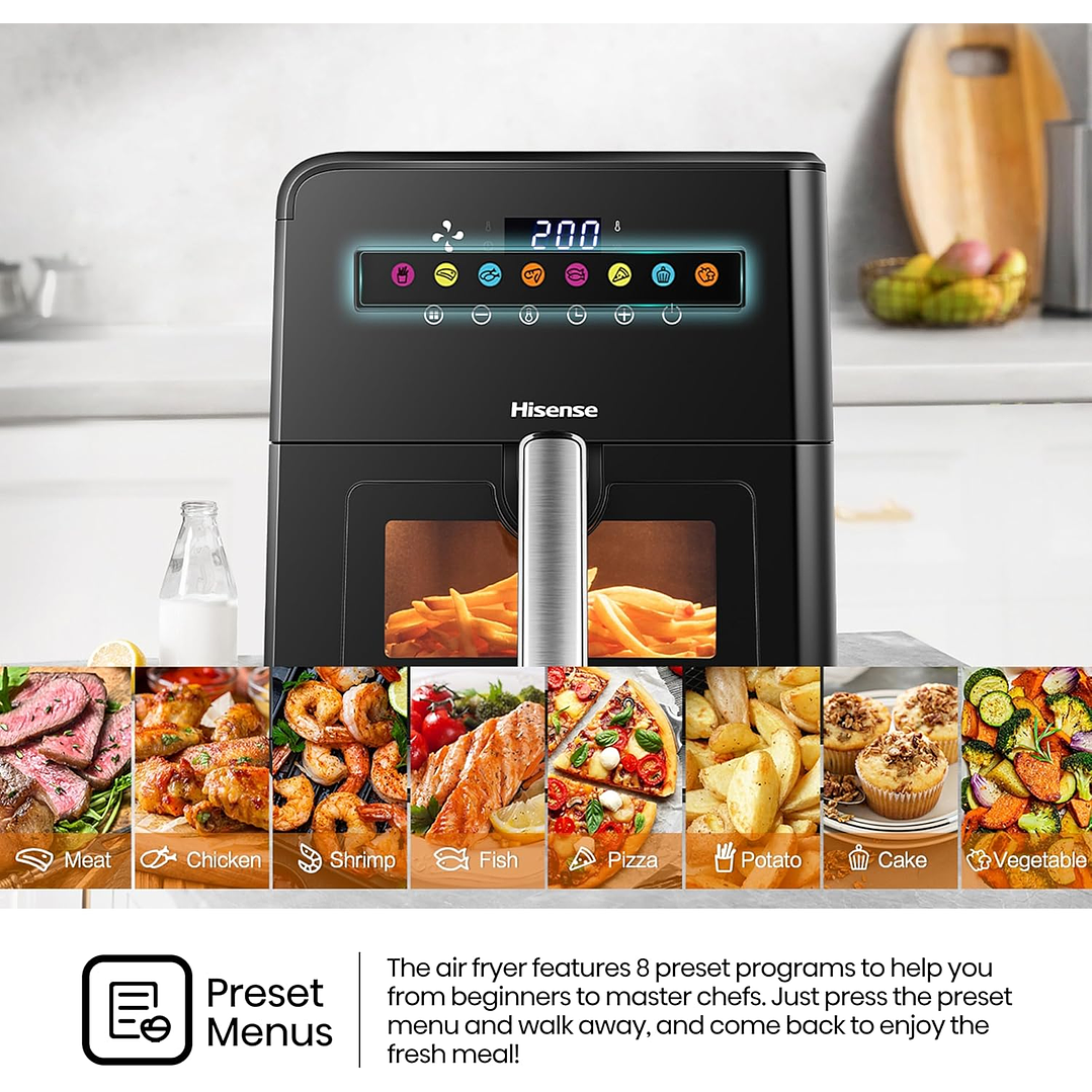 Hisense H09AFBKS4S | 8L Air Fryer 10