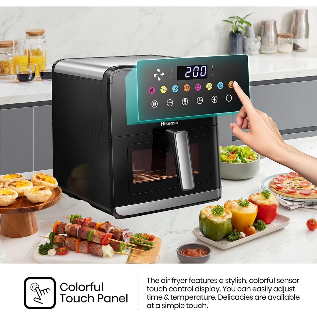 Hisense H09AFBKS4S | 8L Air Fryer 12