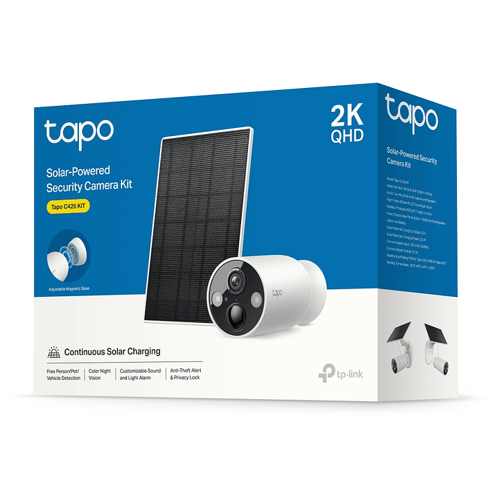 Tp-Link Câmera de Segurança (Tapo C425 KIT SOLAR) 14