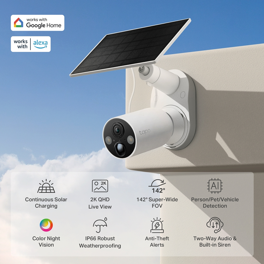 Tp-Link Câmera de Segurança (Tapo C425 KIT SOLAR) 4