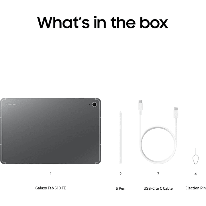 Samsung Galaxy Tab S10 FE (10.9'' - 128 GB - 8 GB RAM) 11