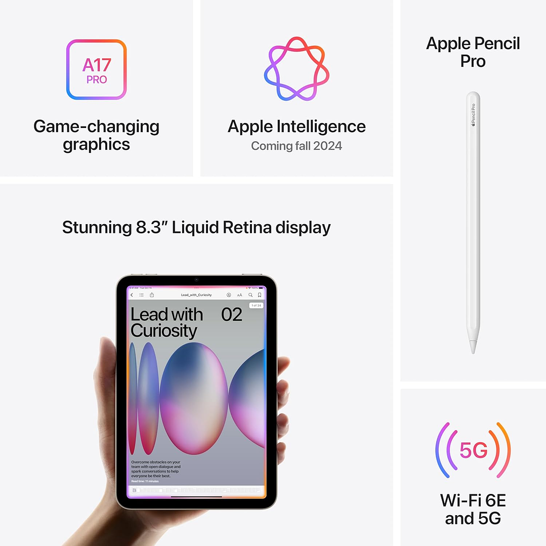 iPad Mini A17 Pro (8.3'' - 512 GB - Wi-Fi) 3
