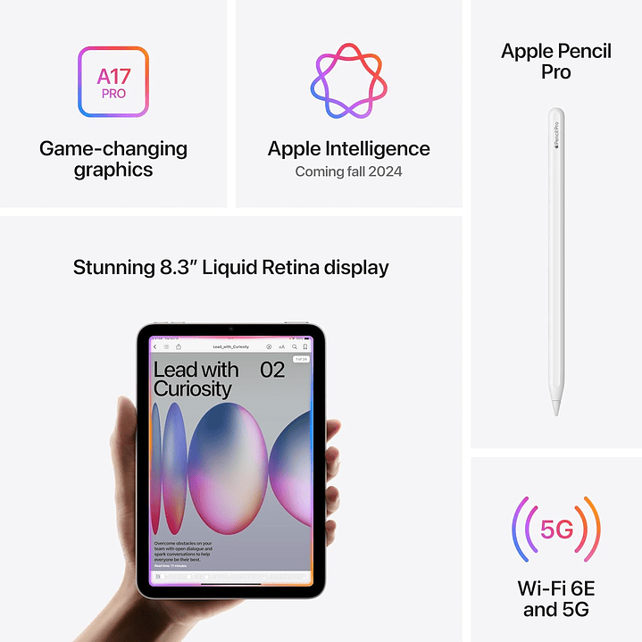 iPad Mini A17 Pro (8.3'' - 256 GB - Wi-Fi) 2