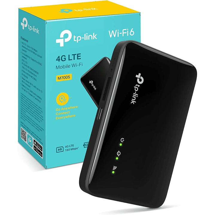 TP-Link M7005 Wi-Fi 6 4G LTE Portátil  1