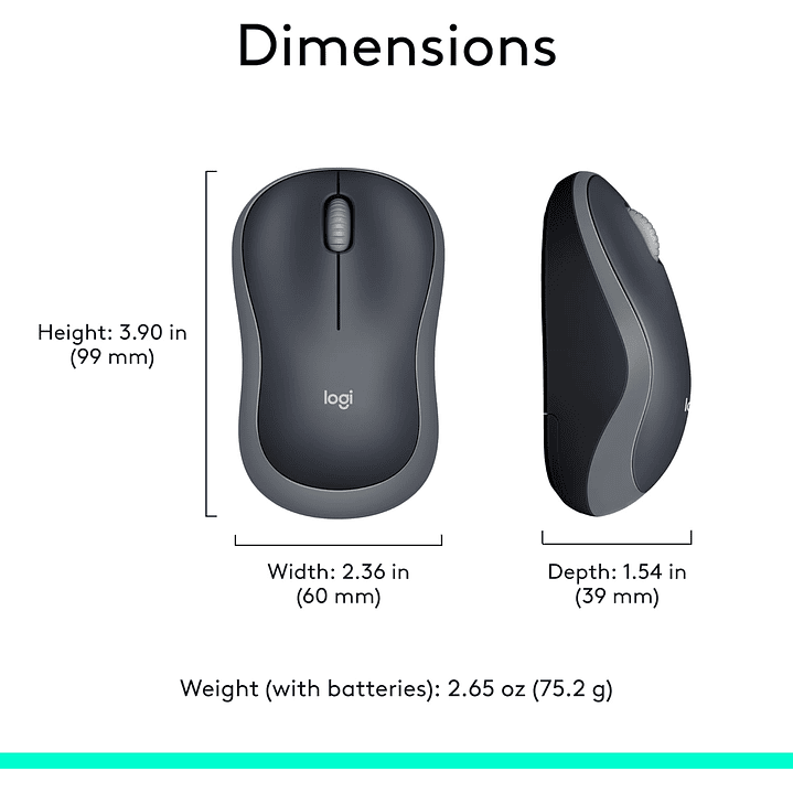 Logitech M185 3
