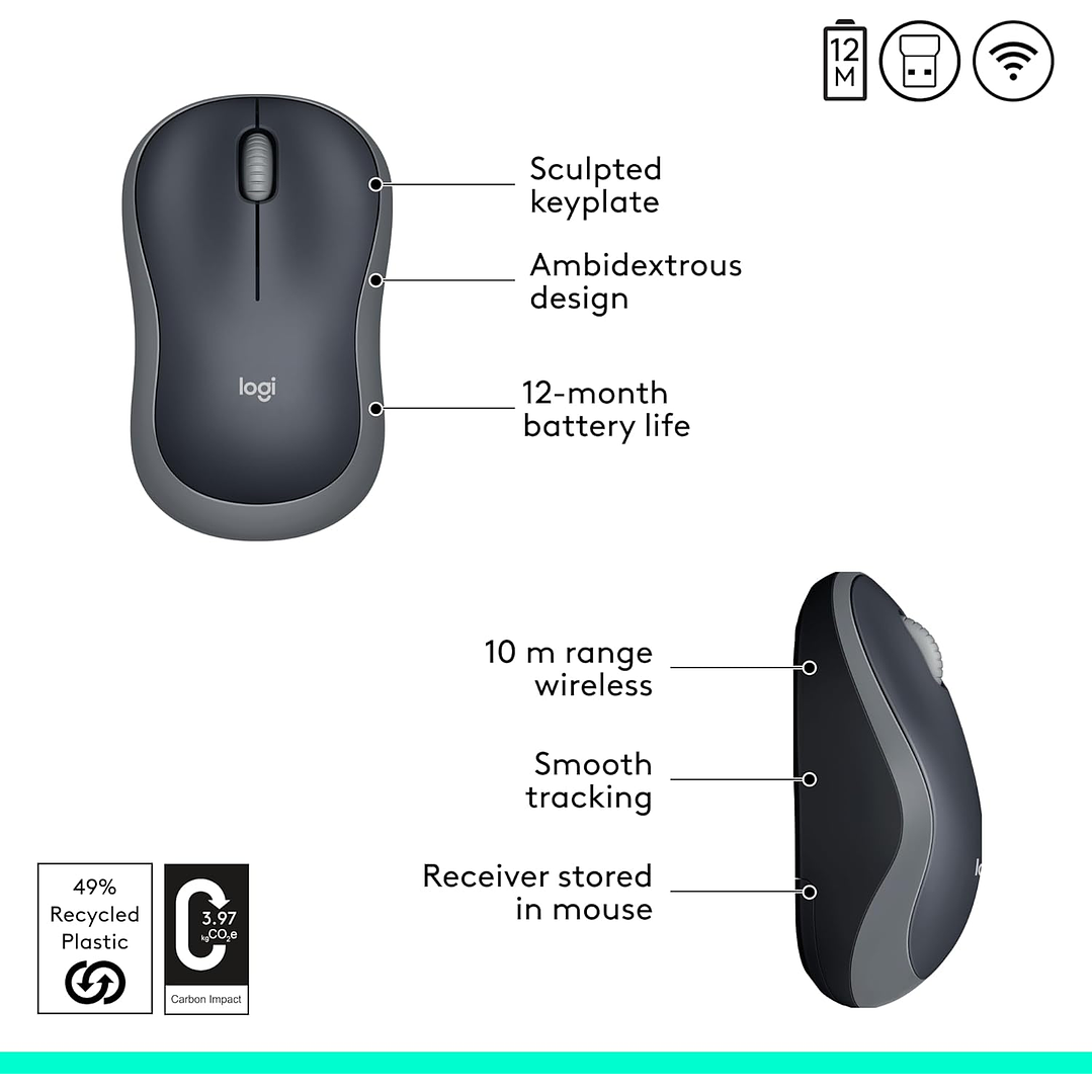 Logitech M185 6