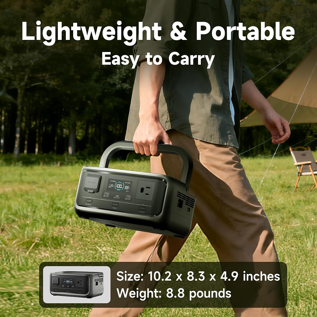 Estação de Energia Portátil ALLPOWERS P300 - 300W 9