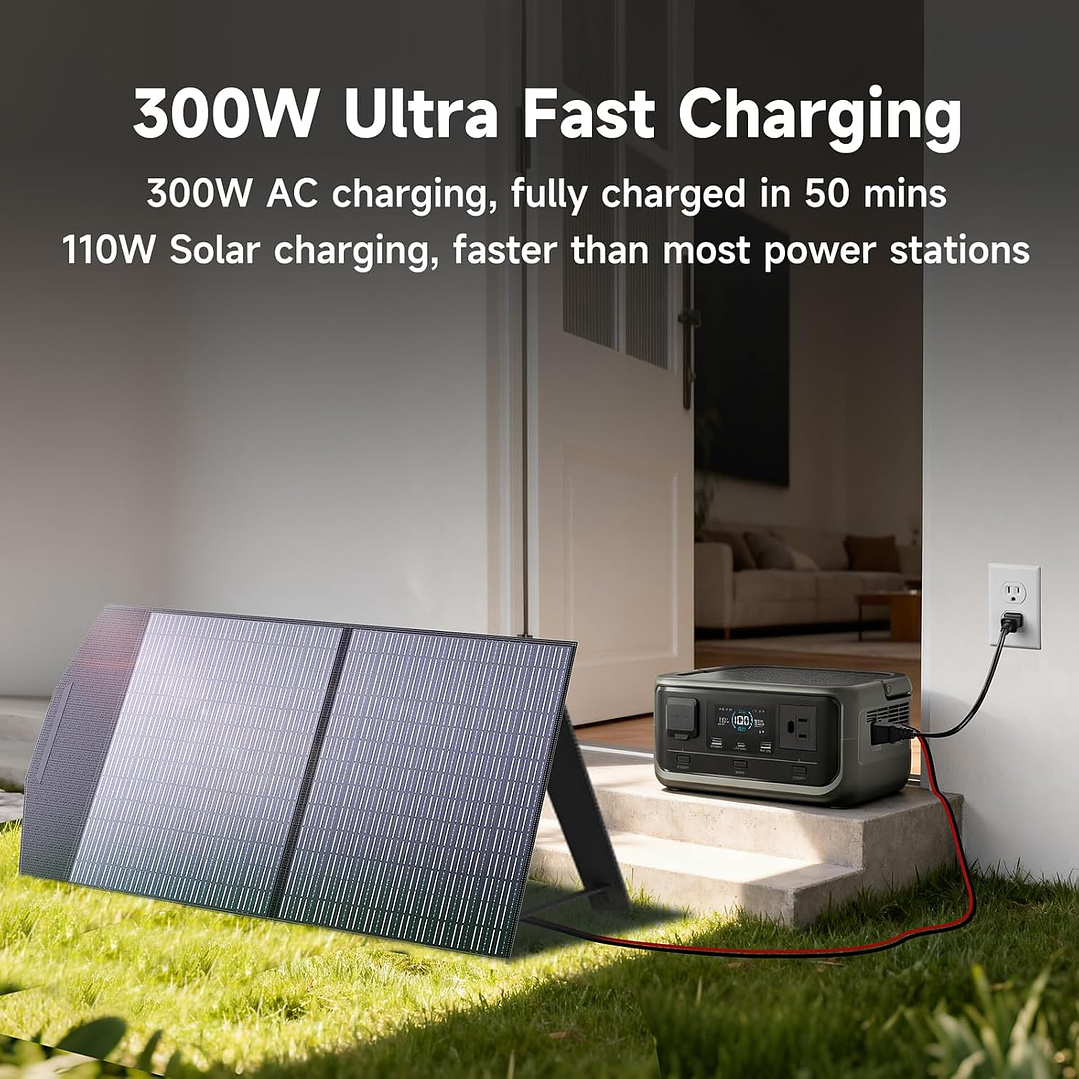Estação de Energia Portátil ALLPOWERS P300 - 300W 12