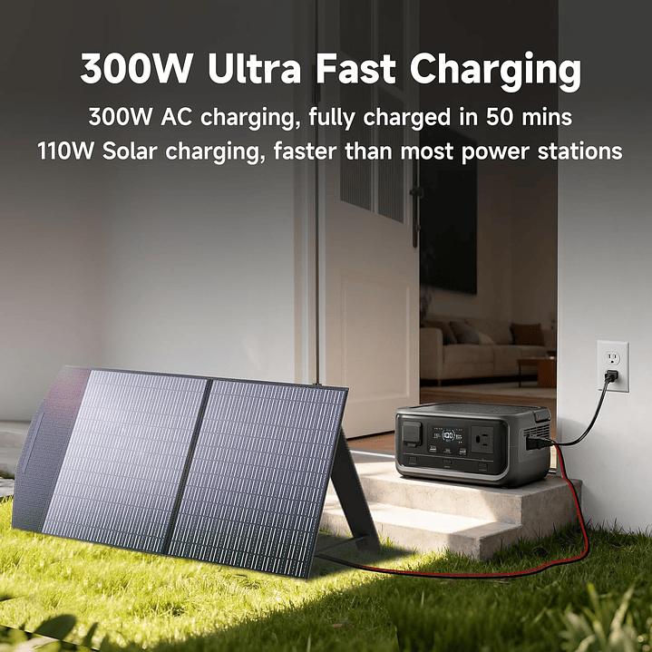 Estação de Energia Portátil ALLPOWERS P300 - 300W 12