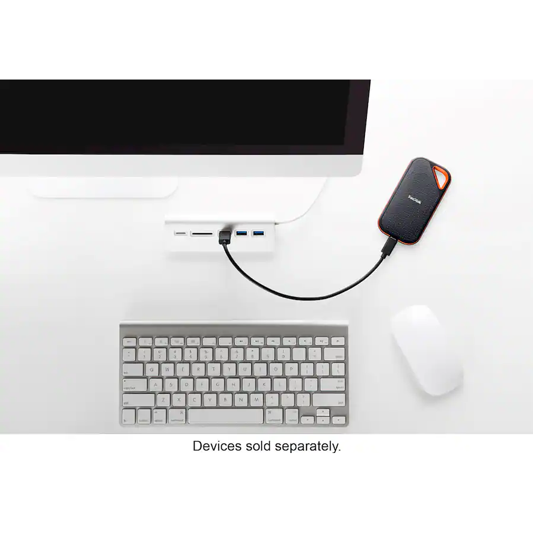 SanDisk 4TB Extreme Pro Portable SSD 2000 MB/s 5