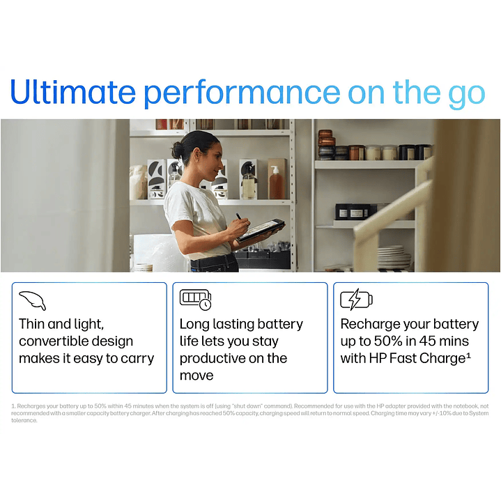 HP OMNIBOOK ULTRA FLIP INTEL ULTRA 7 32GB RAM 1TB SSD WINDOWS 11 3K 14 INCH OLED TOUCHSCREEN X360 WITH PEN  6