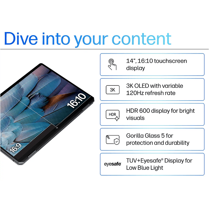 HP OMNIBOOK ULTRA FLIP INTEL ULTRA 7 32GB RAM 1TB SSD WINDOWS 11 3K 14 INCH OLED TOUCHSCREEN X360 WITH PEN  8