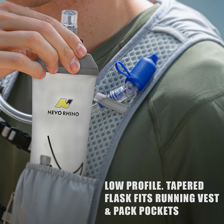 Garrafa de Água NNEVO Rhino – Garrafa Flexível Dobrável 500ml 3