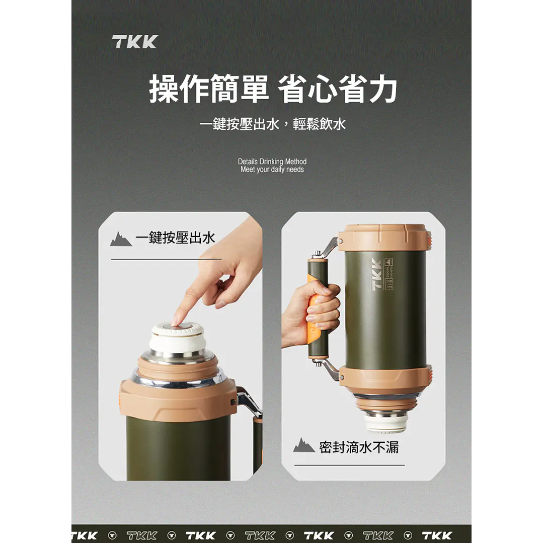 Garrafa de Água TKK 2013 Thermo Forte 2L 6