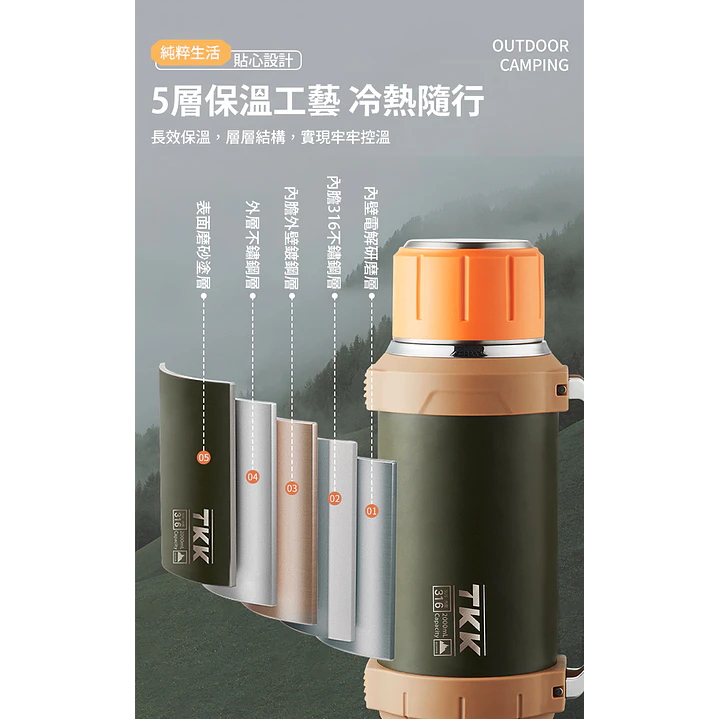 Garrafa de Água TKK 2013 Thermo Forte 2L 7