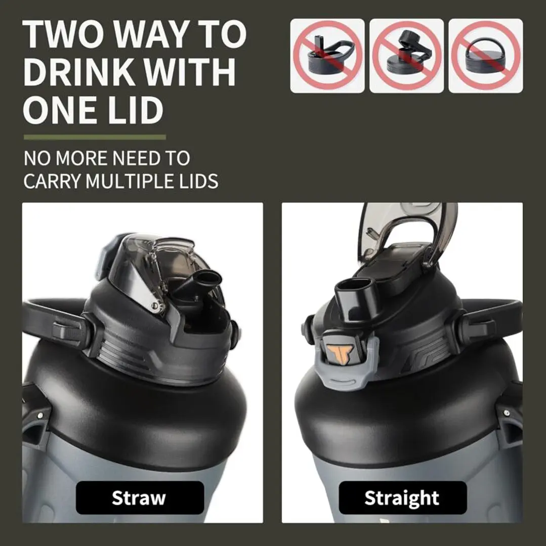 Garrafa de Água Térmica TKK-2028 1,5 l 4