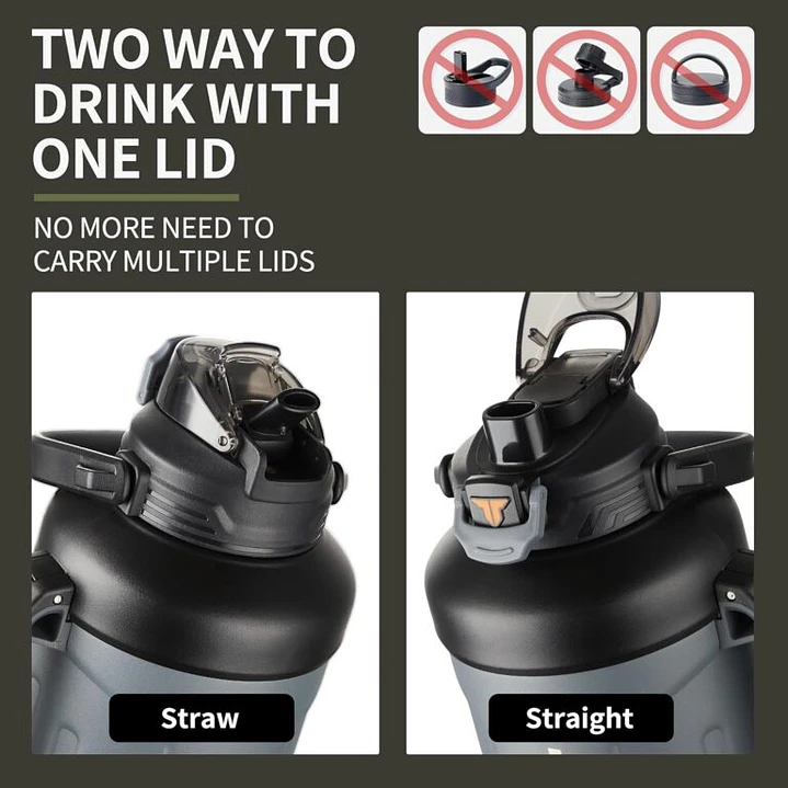 Garrafa de Água Térmica TKK-2028 1,5 l 4