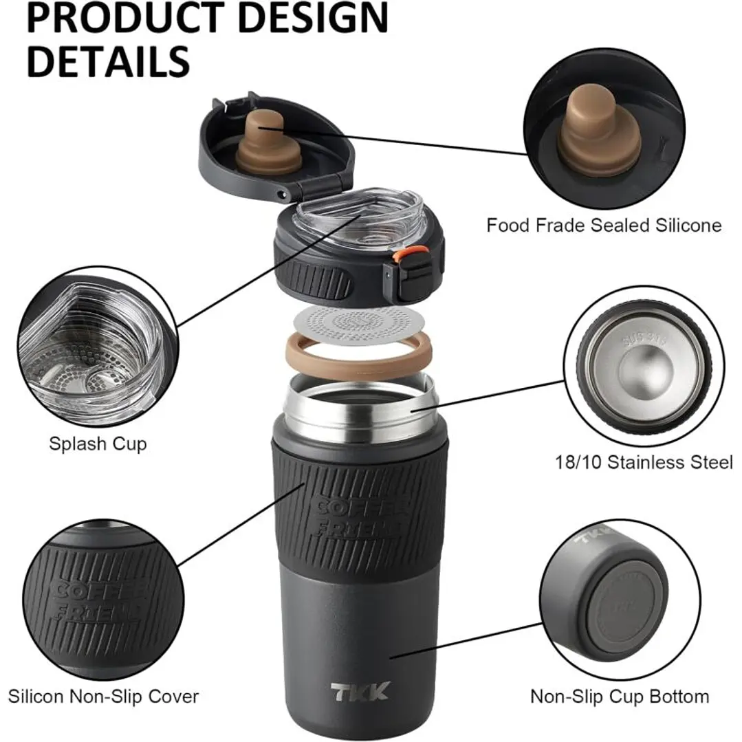 Caneca de Café de Viagem TKK-2001  4