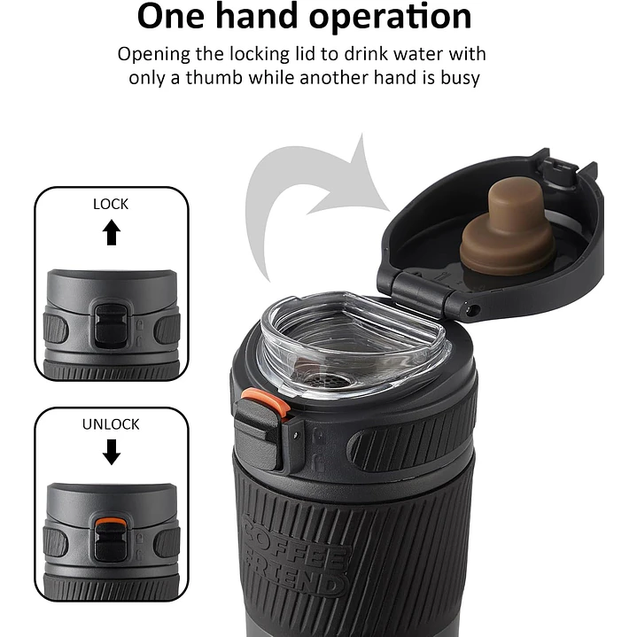 Caneca de Café de Viagem TKK-2001  7