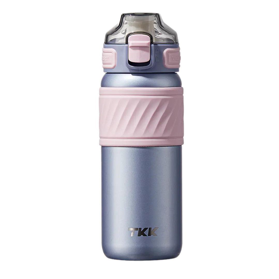 Garrafa de Água Térmica de 500 ml com Canudo TKK-2033 2